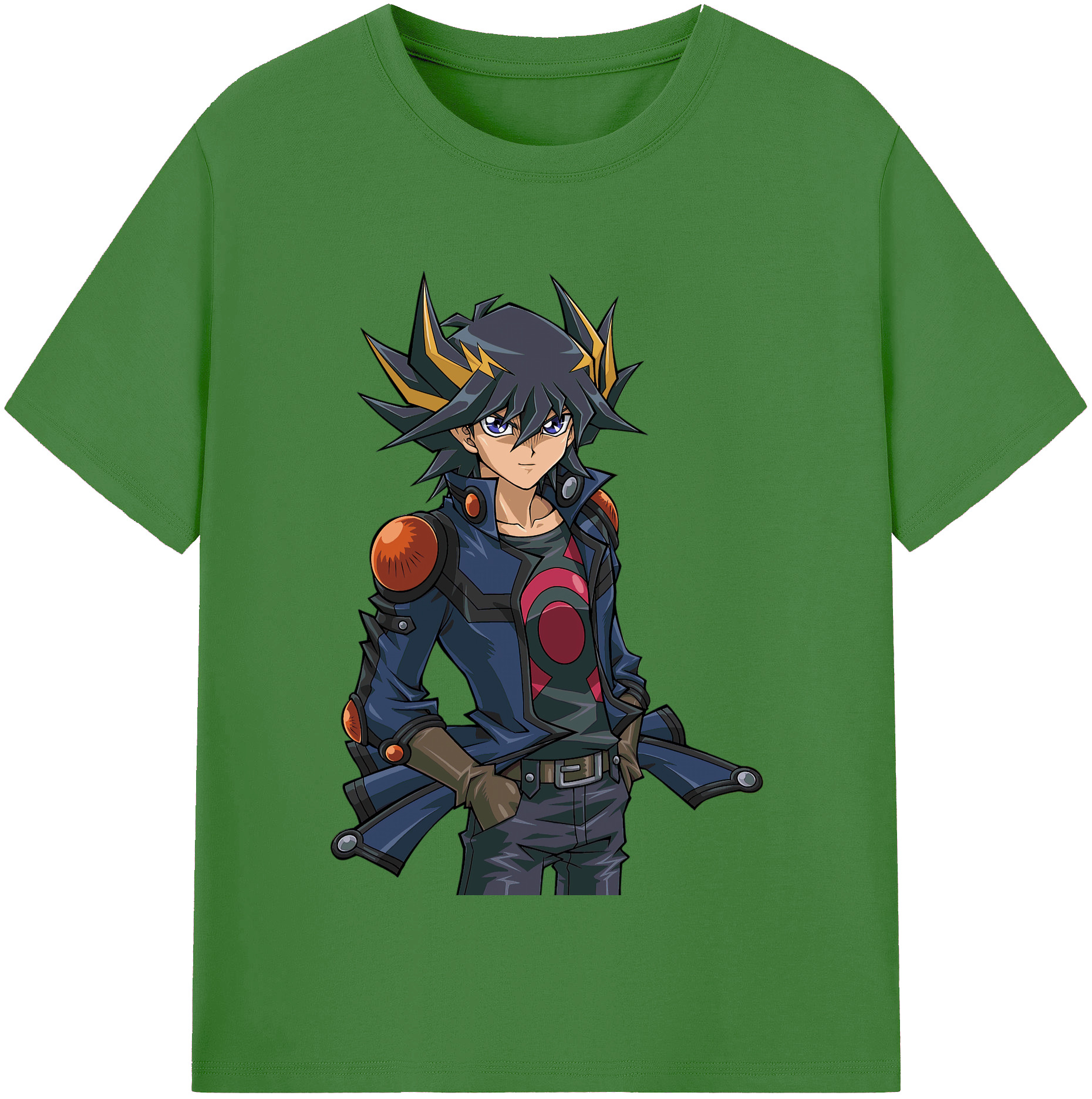 （画像用） 遊☆戯☆王 Yu-Gi-Oh! レディースカジュアルプリントTシャツ（綿100％）